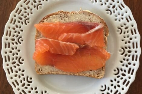 salmon gravlax