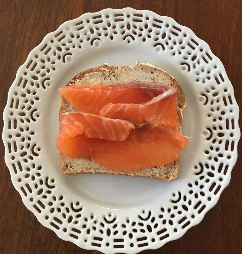 salmon gravlax