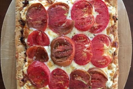 Tomato Ricotta Tart