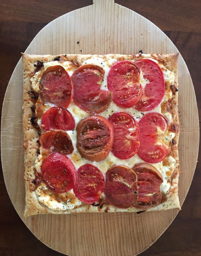 Tomato Ricotta Tart