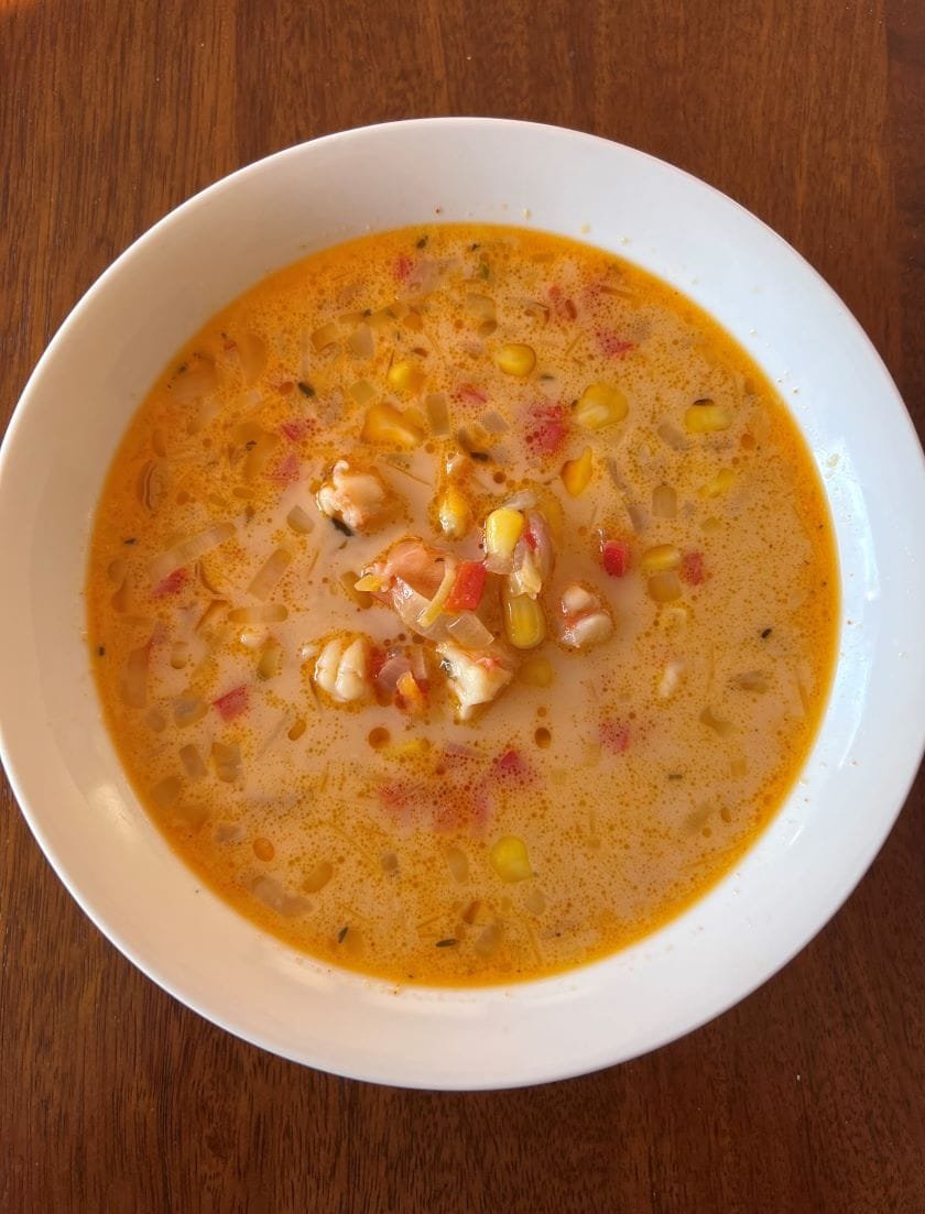 Shrimp and Corn Chowder - Cooking Deliciously