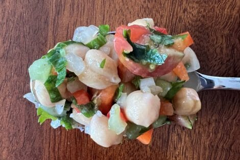 gorbanzo bean salad