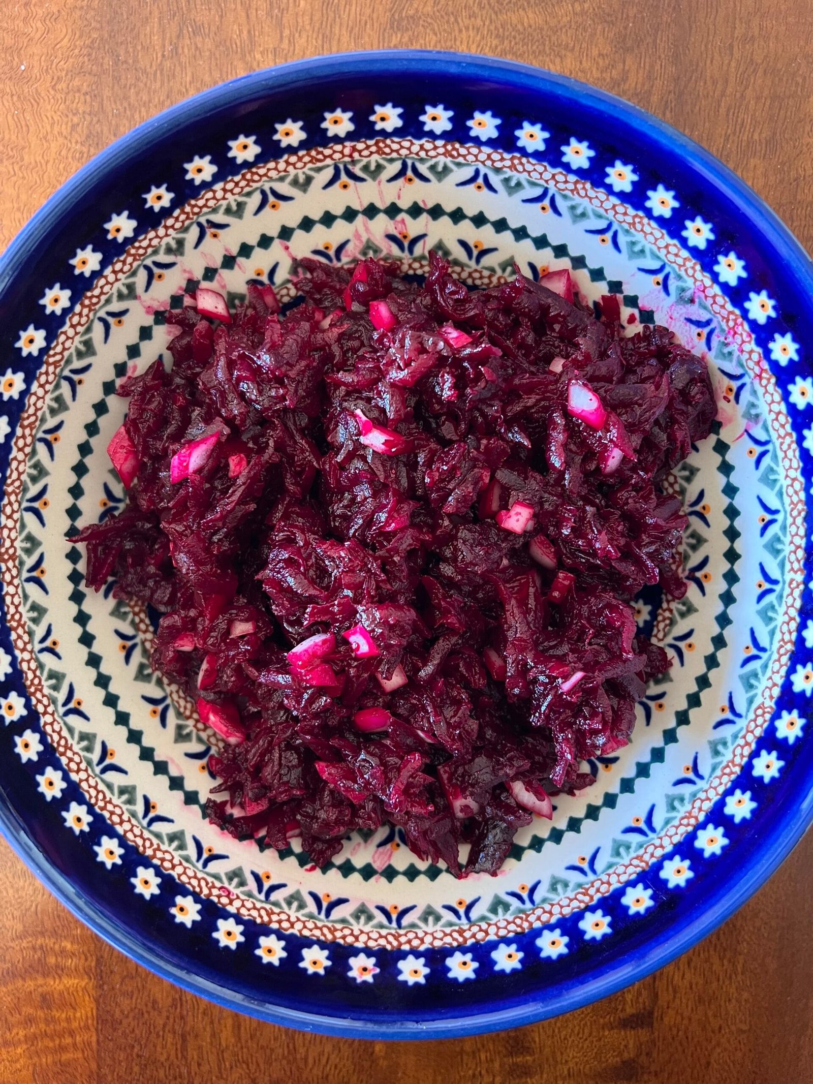 Beet Salad with Onions