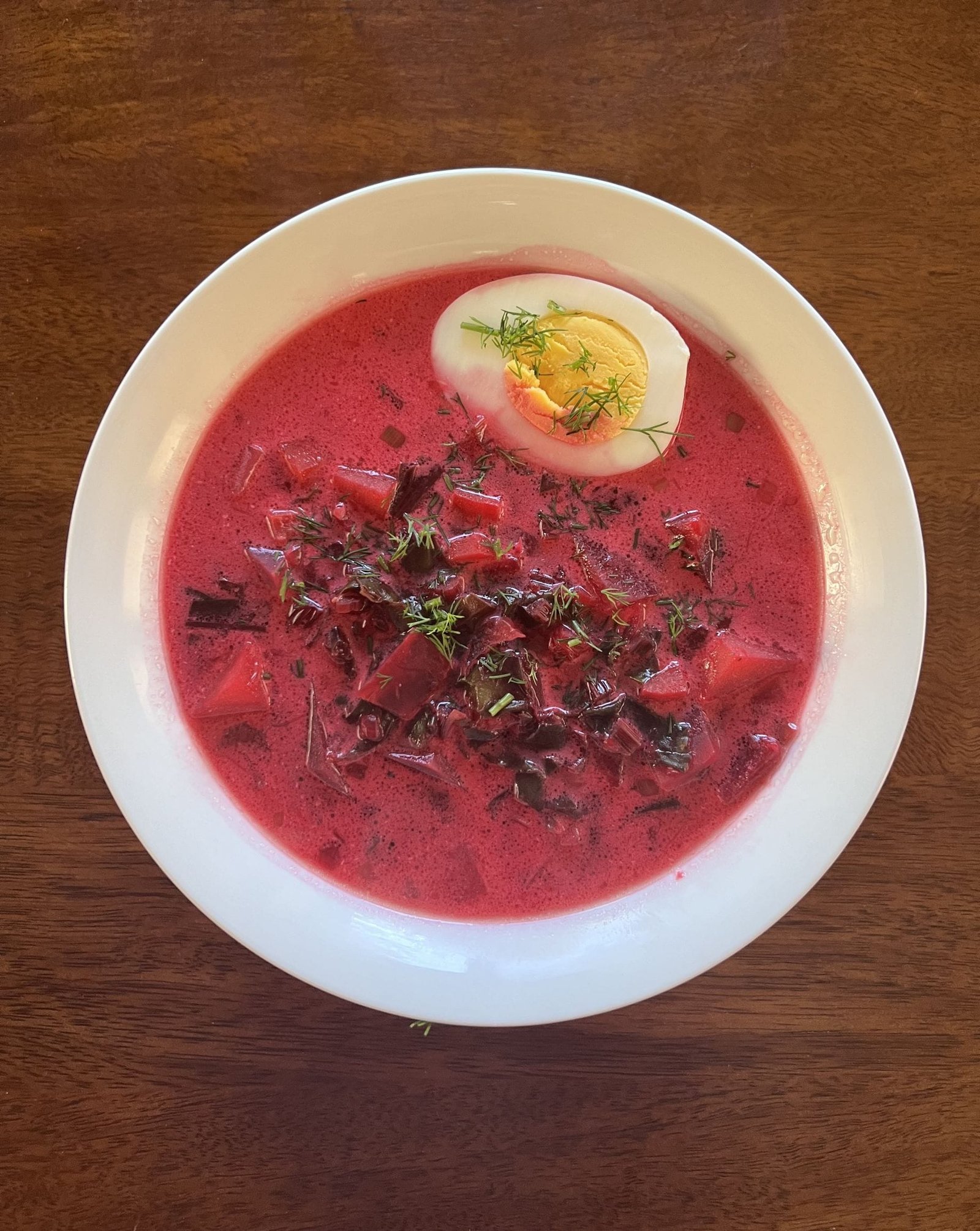 Polish Beet Soup-Botwinka - Cooking Deliciously