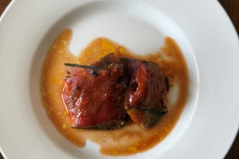 zucchini in tomato sauce