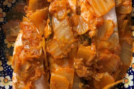 kimchi salmon