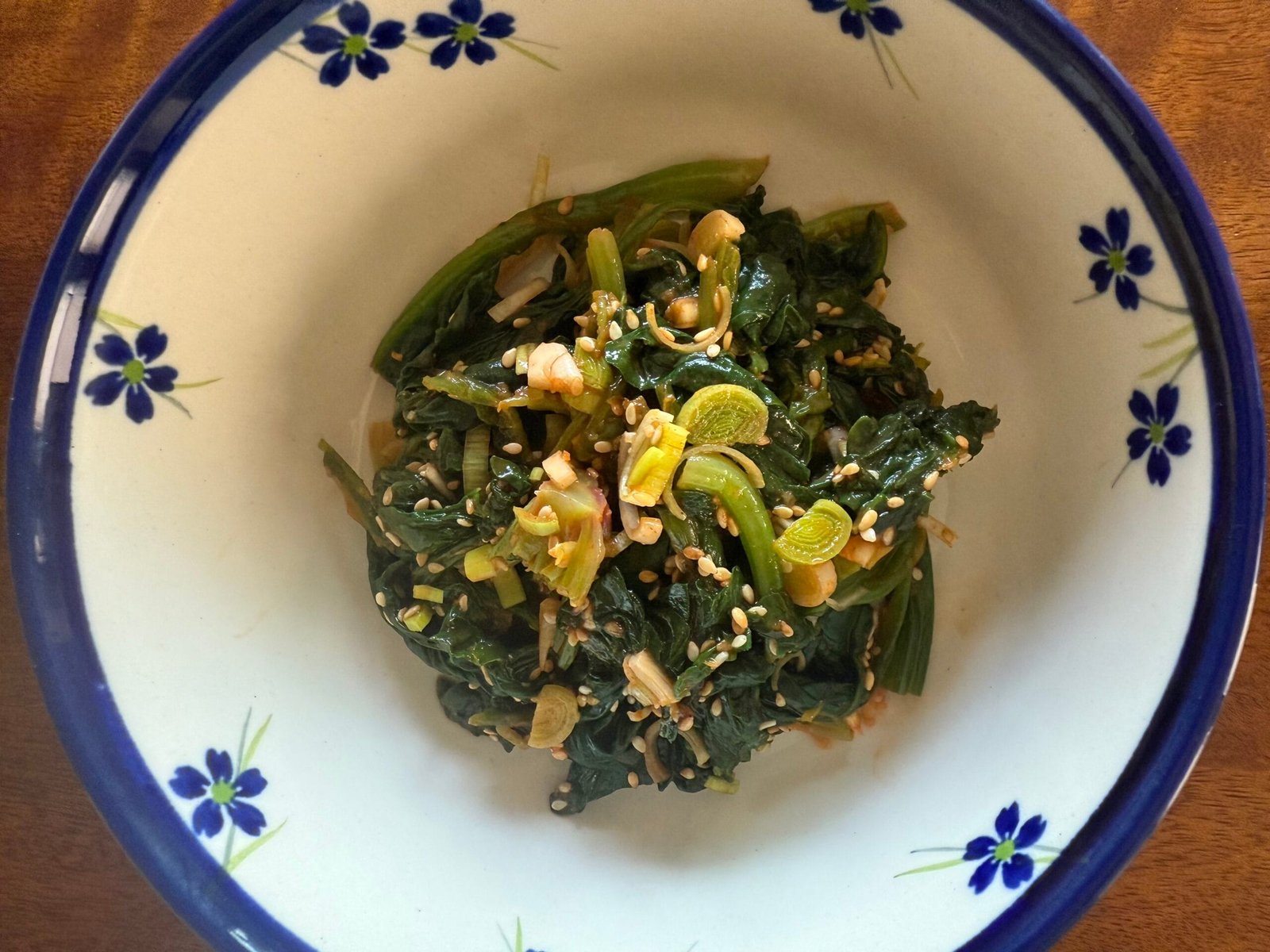 Korean Spinach Banchan