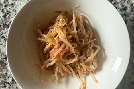 Soybean sprouts banchan