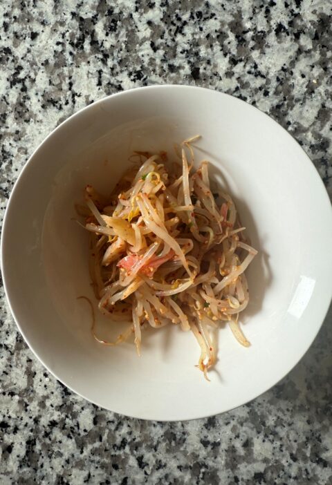 Soybean sprouts banchan