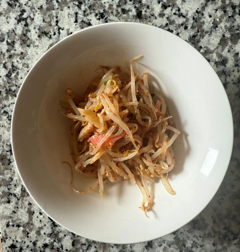 Soybean sprouts banchan
