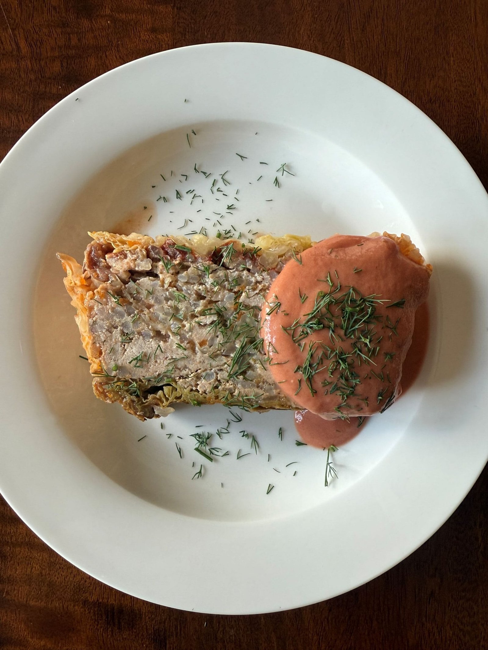Stuffed Cabbage Terrine