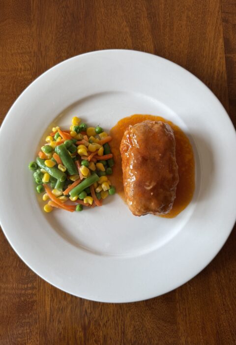 Stuffed pork rolls