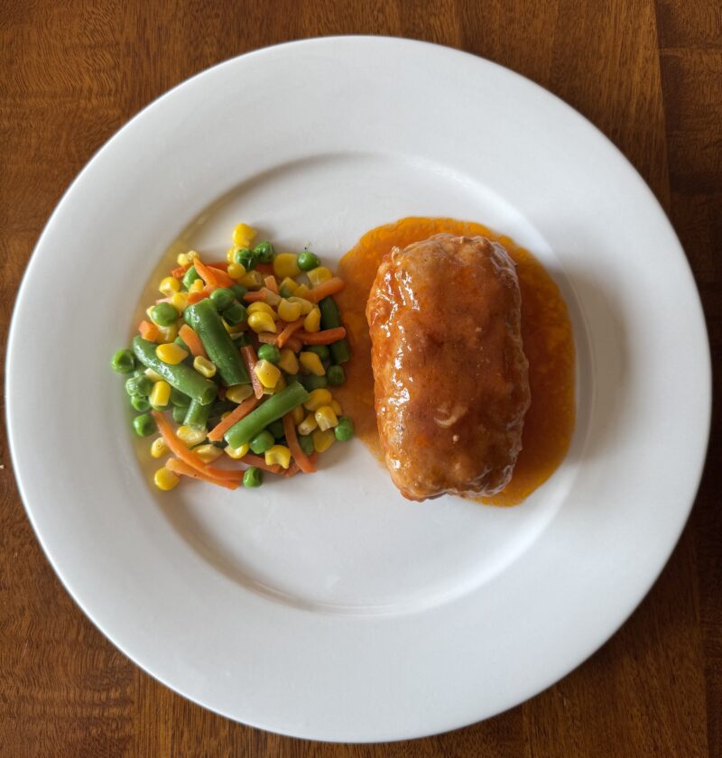 Stuffed pork rolls