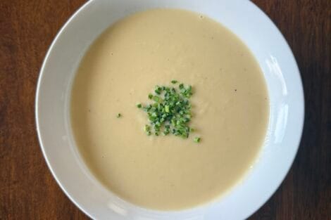 Cauliflower cream soup