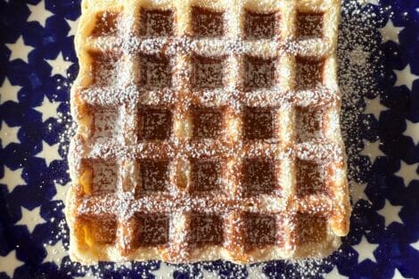 Crunchy waffles