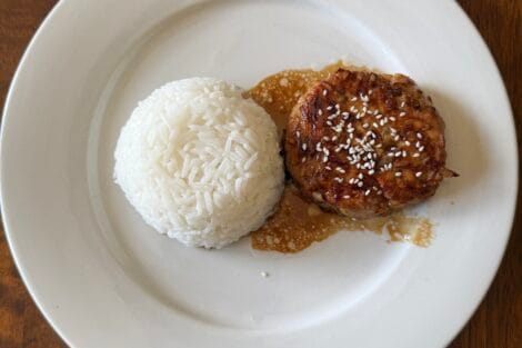 Japanese style meatballs