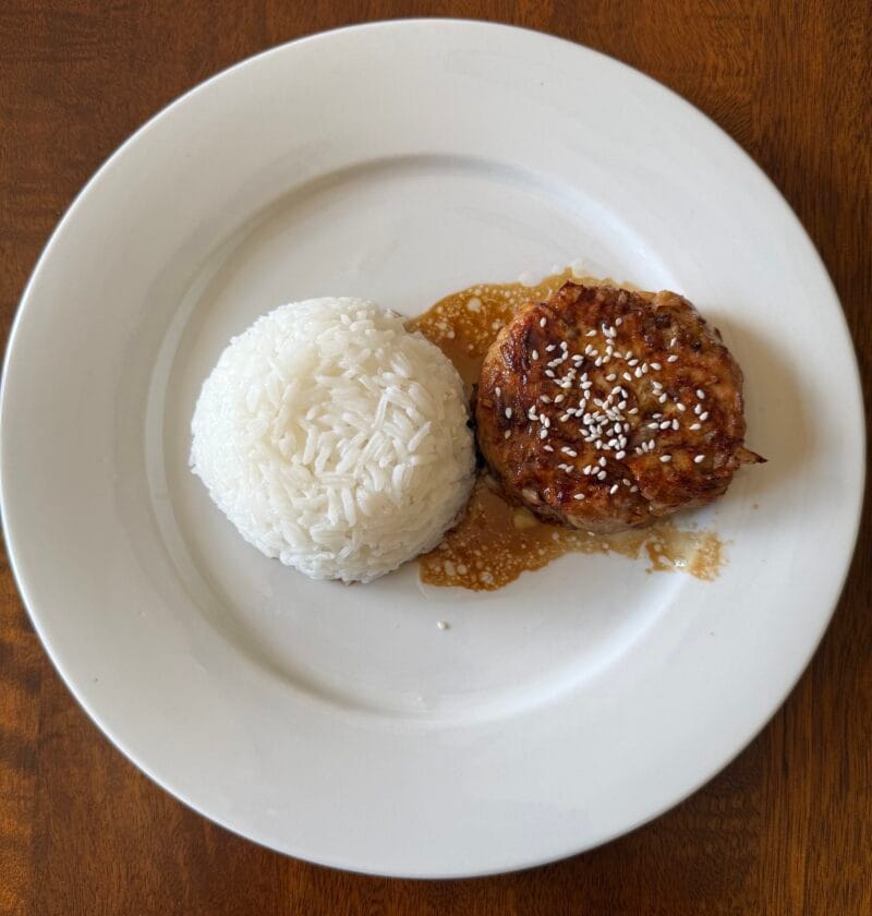 Japanese style meatballs