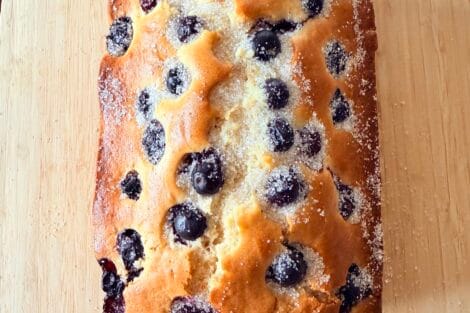 Blueberry loaf