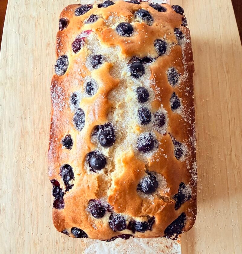 Blueberry loaf