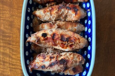 grilled chicken in Chinese marinade