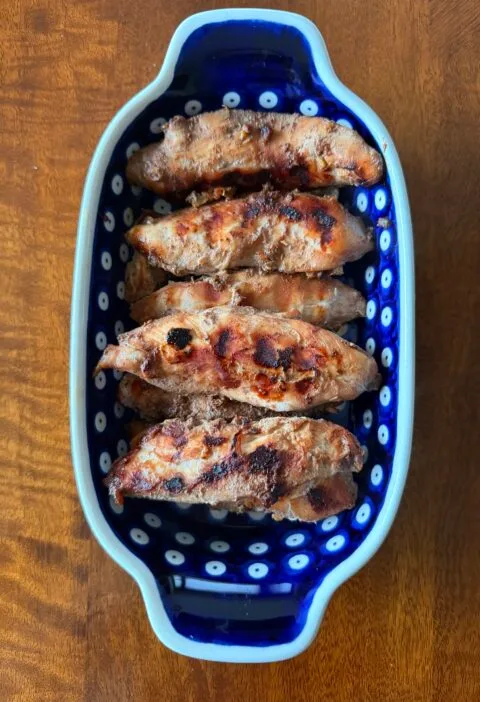 grilled chicken in Chinese marinade