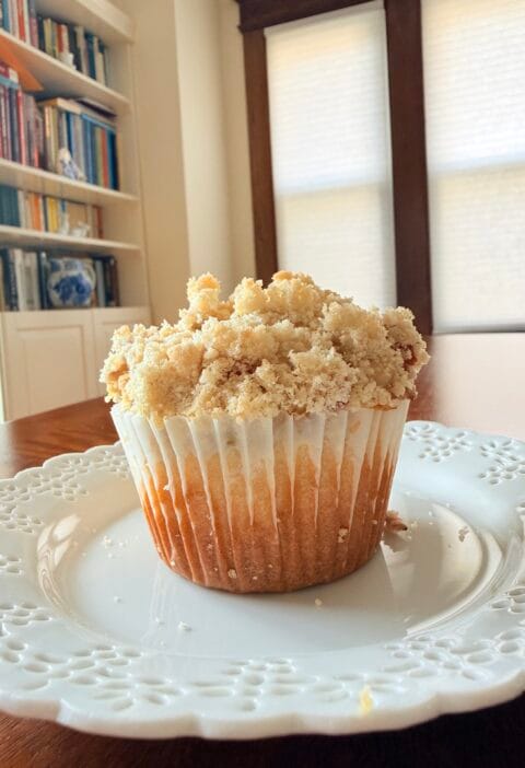Rhubarb muffins