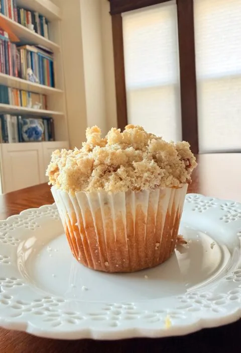 Rhubarb muffins