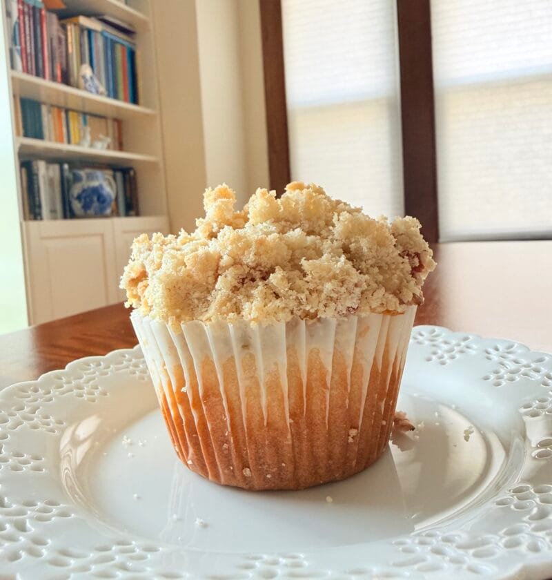 Rhubarb muffins