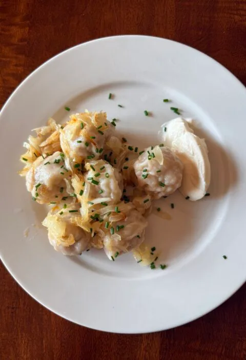 pork dumplings