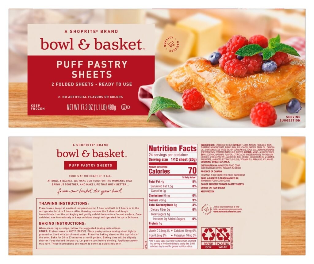 puff pastry